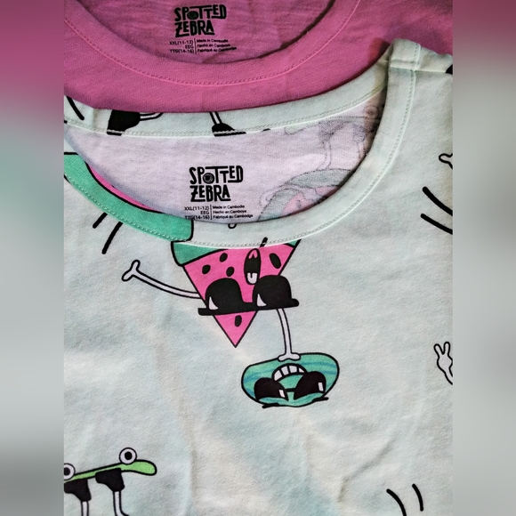 Spotted Zebra Girls Knit Short Sleeve Cinch-Waist Dresses XXL (11/12) 2 DRESSES - Picture 7 of 7